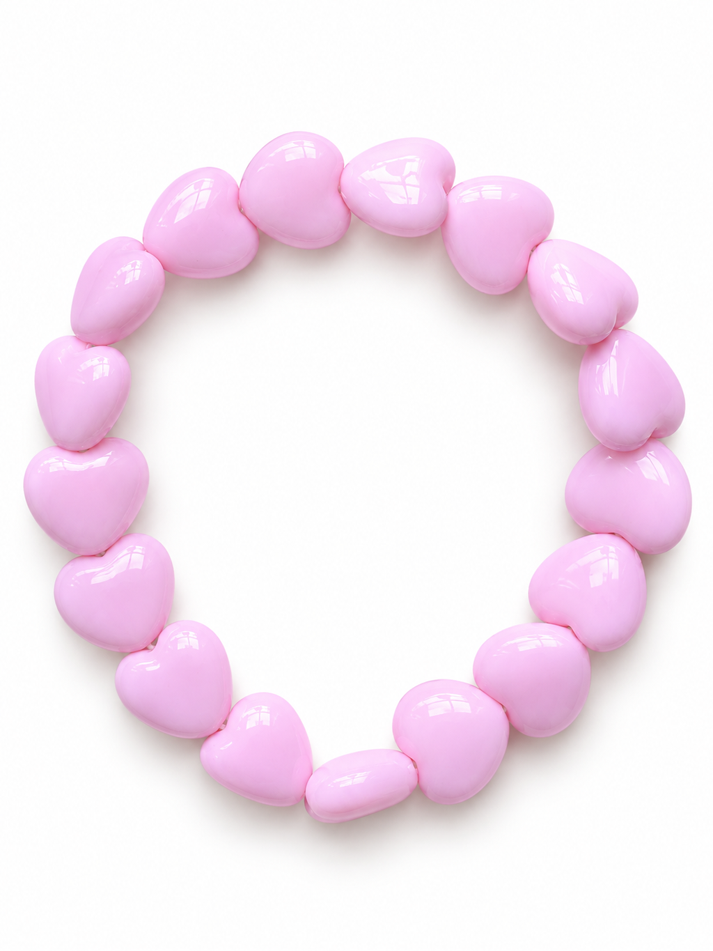 Braccaile cuori Pink