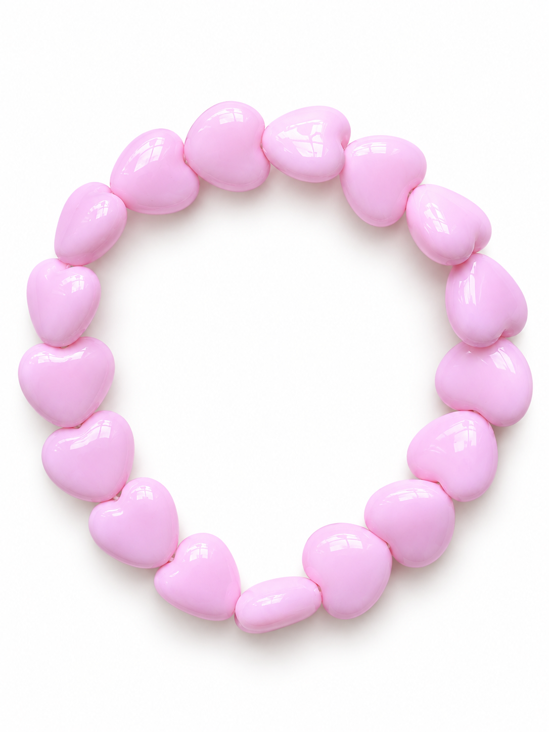 Braccaile cuori Pink