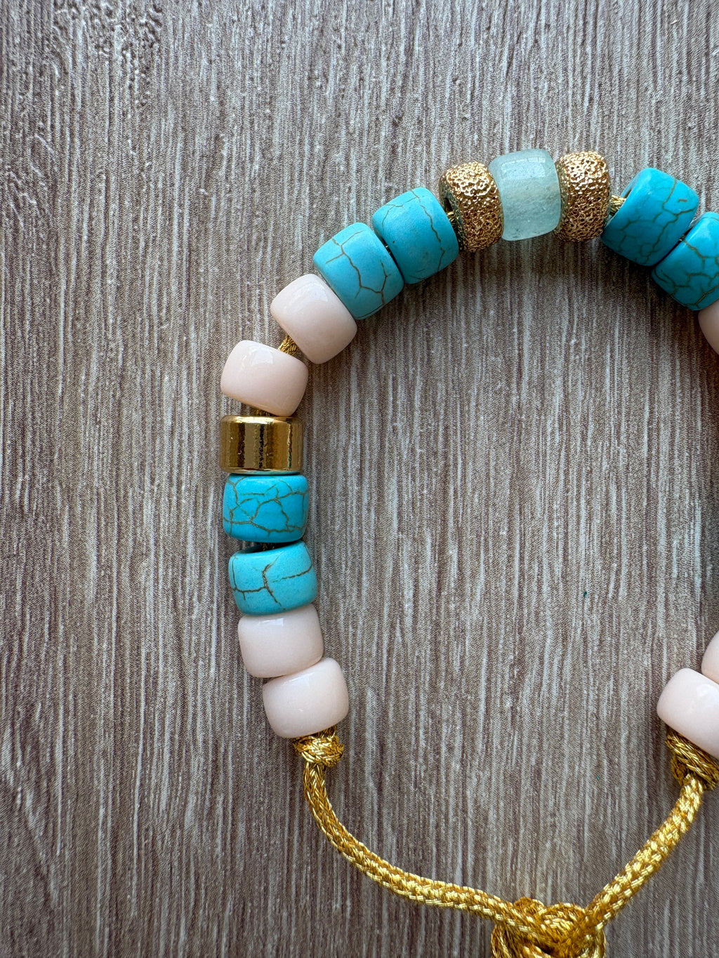 Bracciale beads colorati