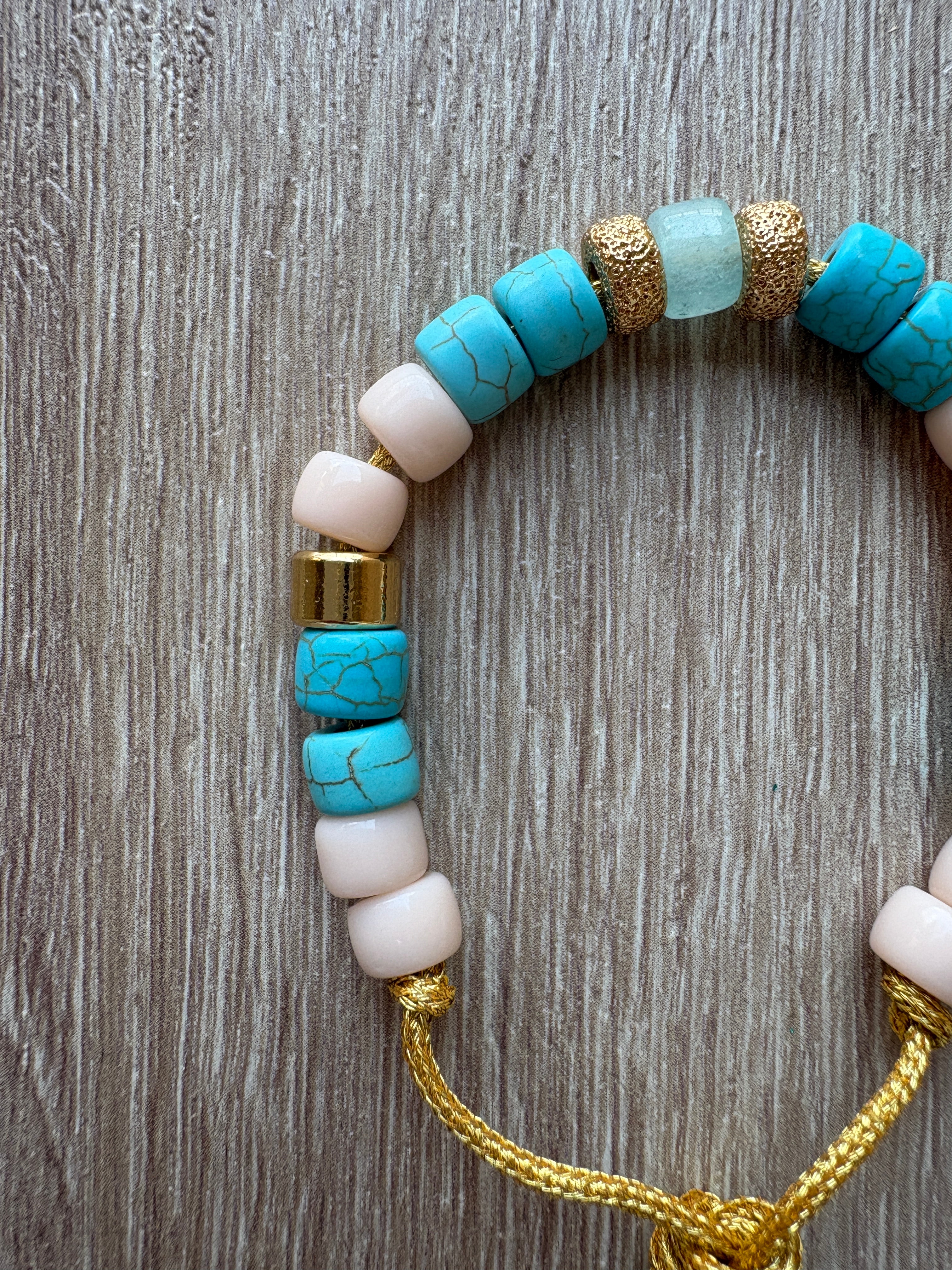 Bracciale beads colorati