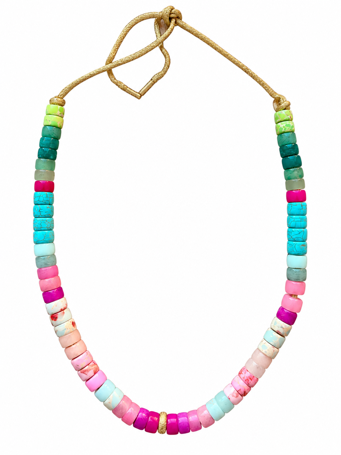 Collana beads colorati