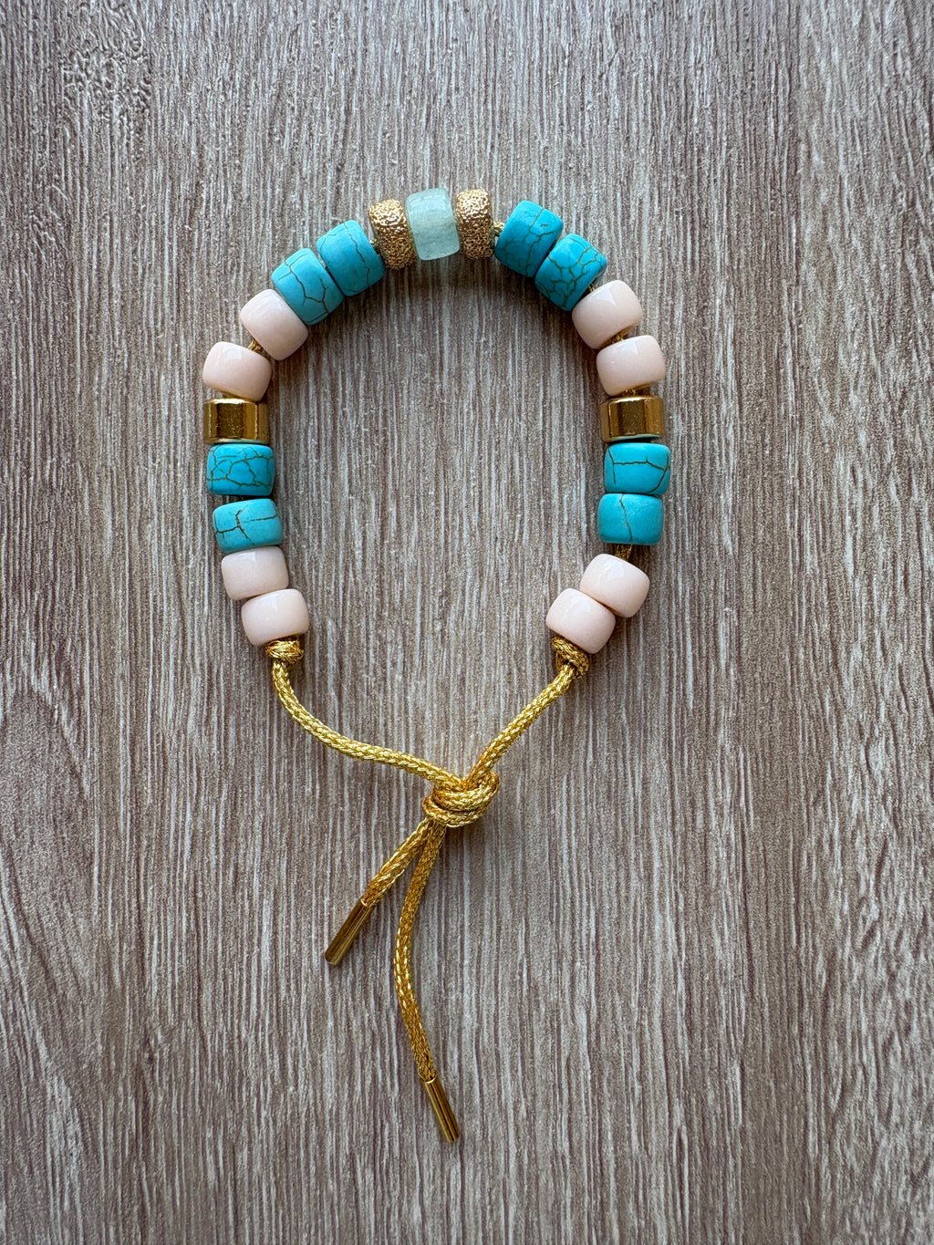 Bracciale beads colorati