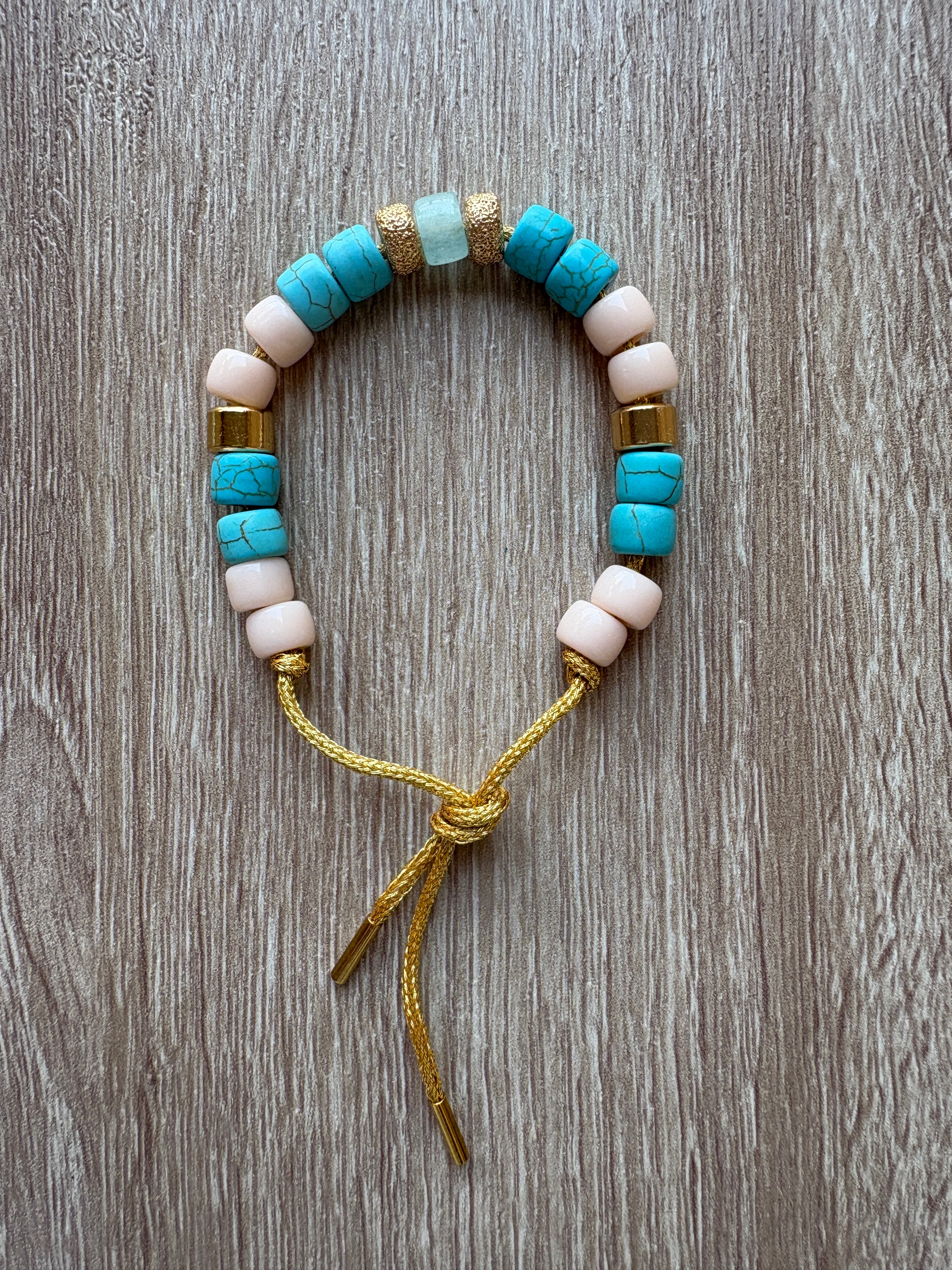 Bracciale beads colorati