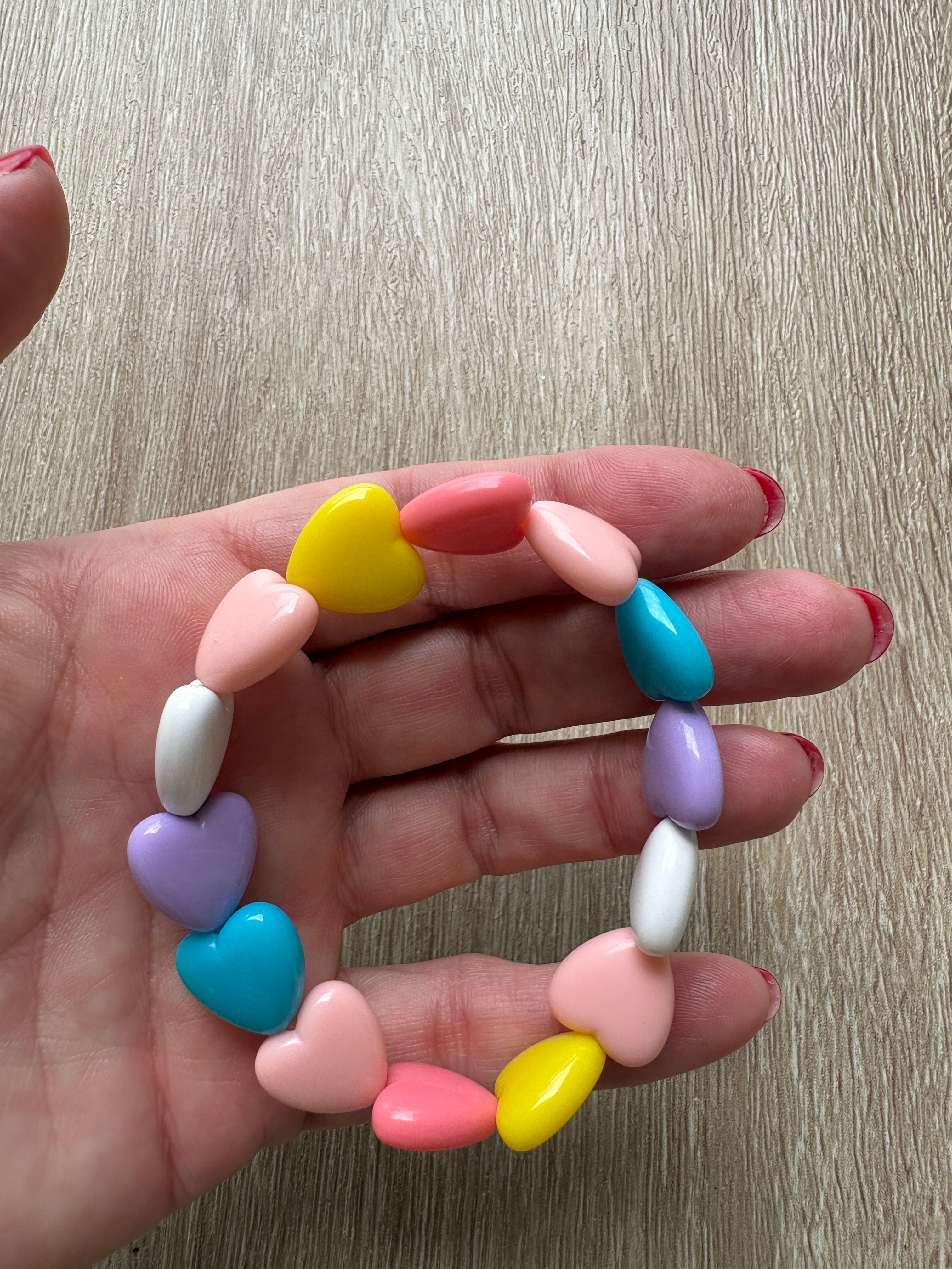 Bracciale Heart resina