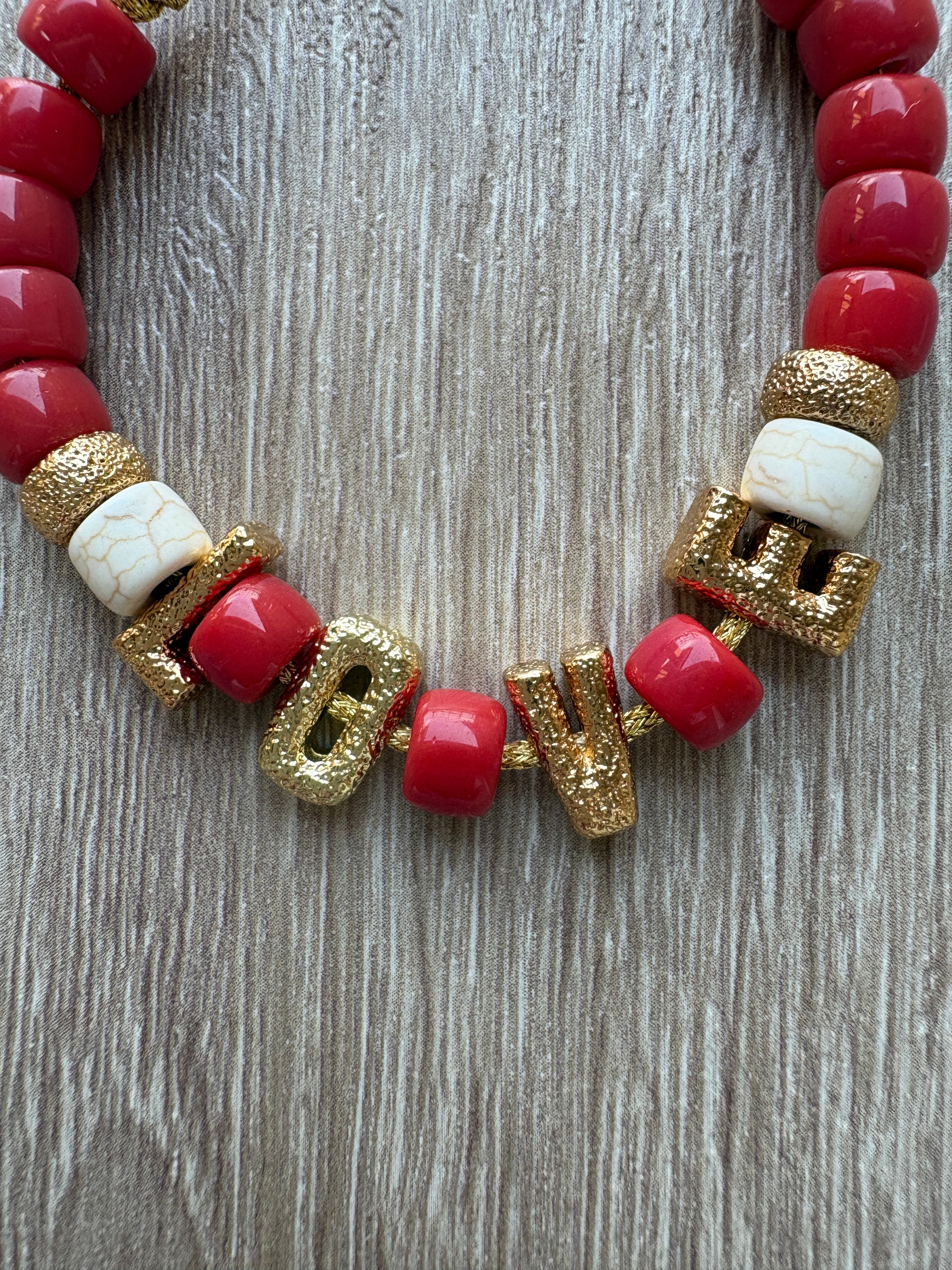 Bracciale beads collezione love