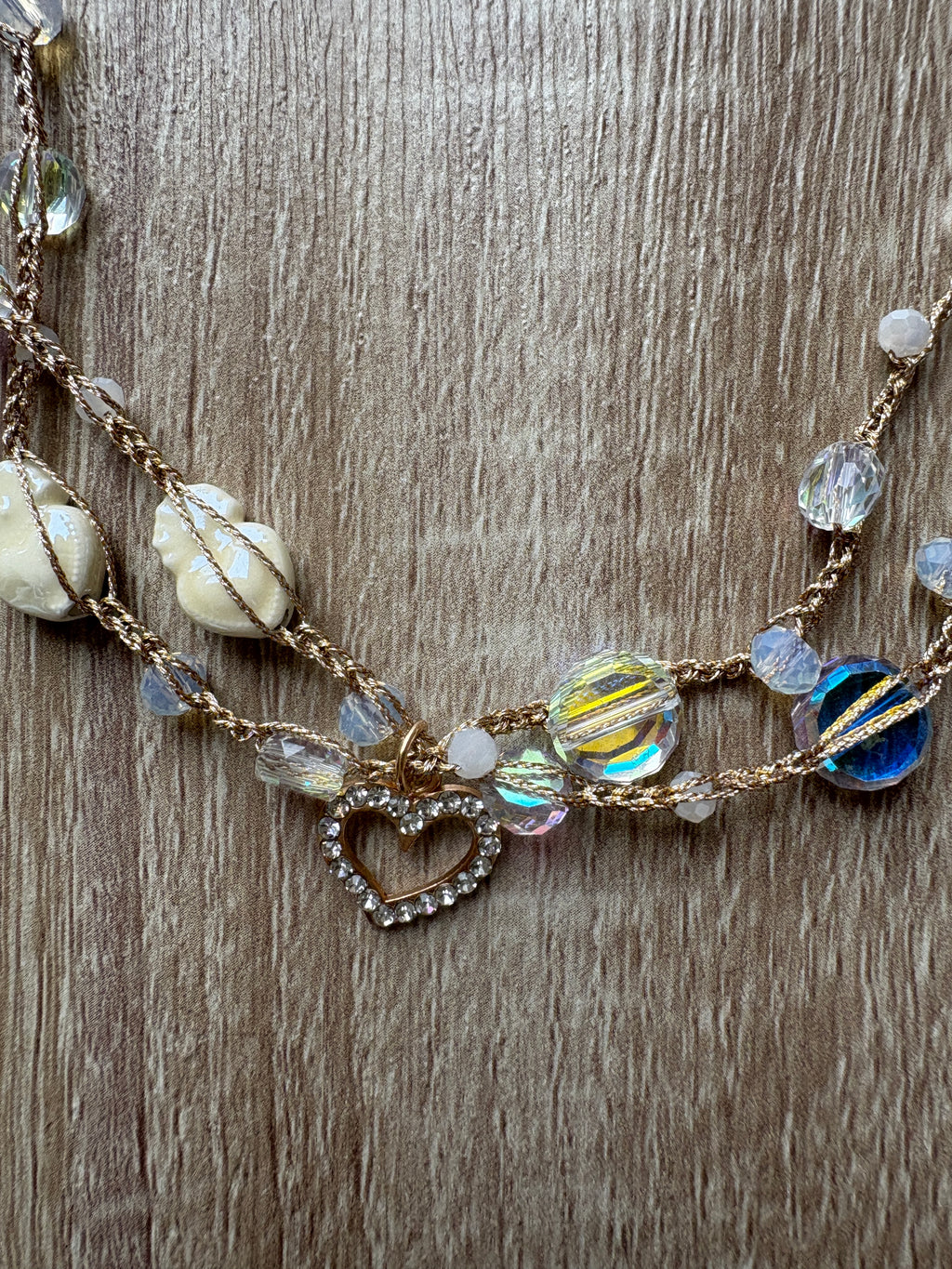 Collana cristalli e Ceramica