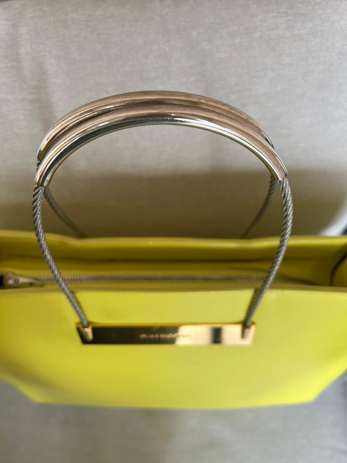 Balenciaga cable tote yellow