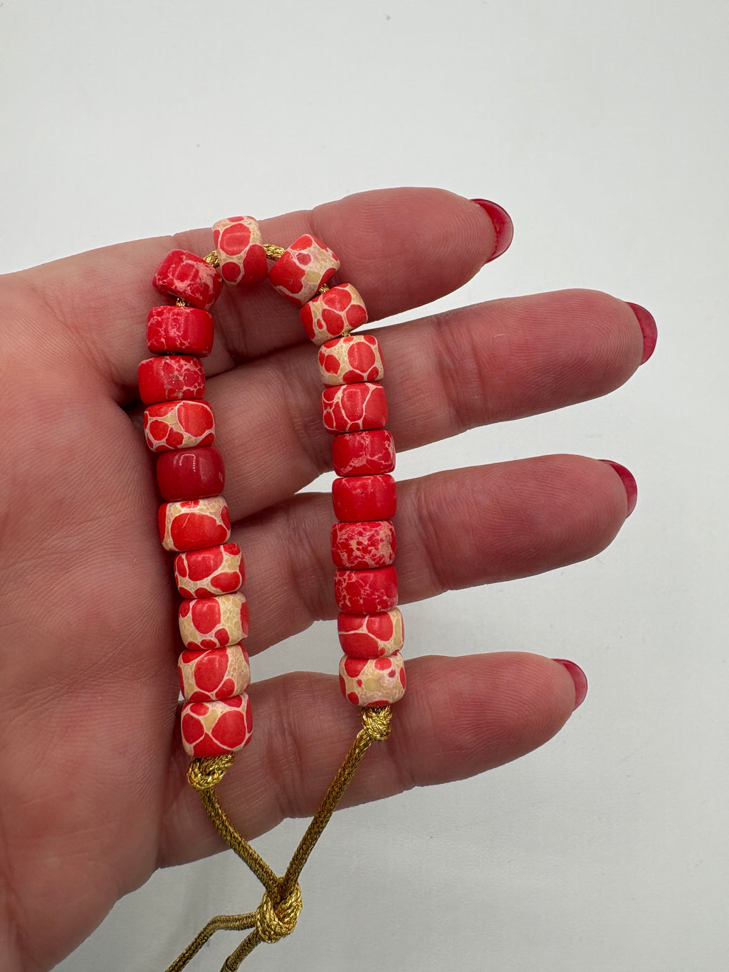 Bracciale beads colorati