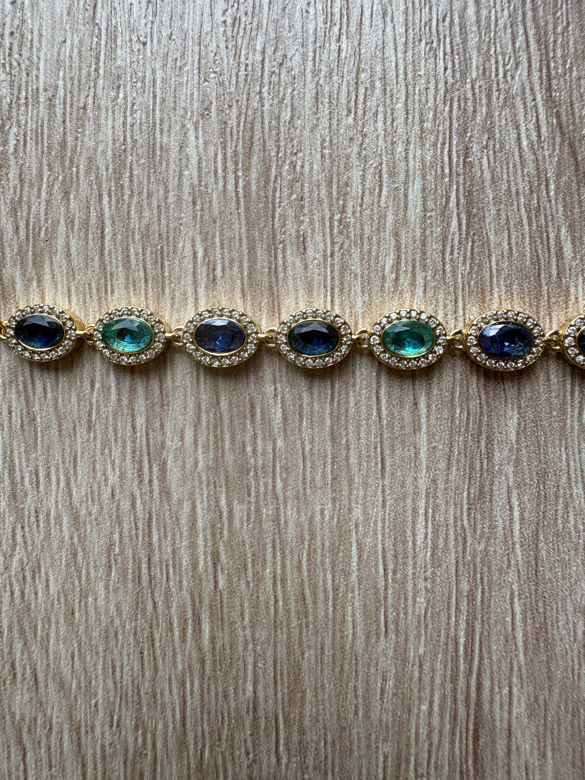 Bracciale tennis multicolor