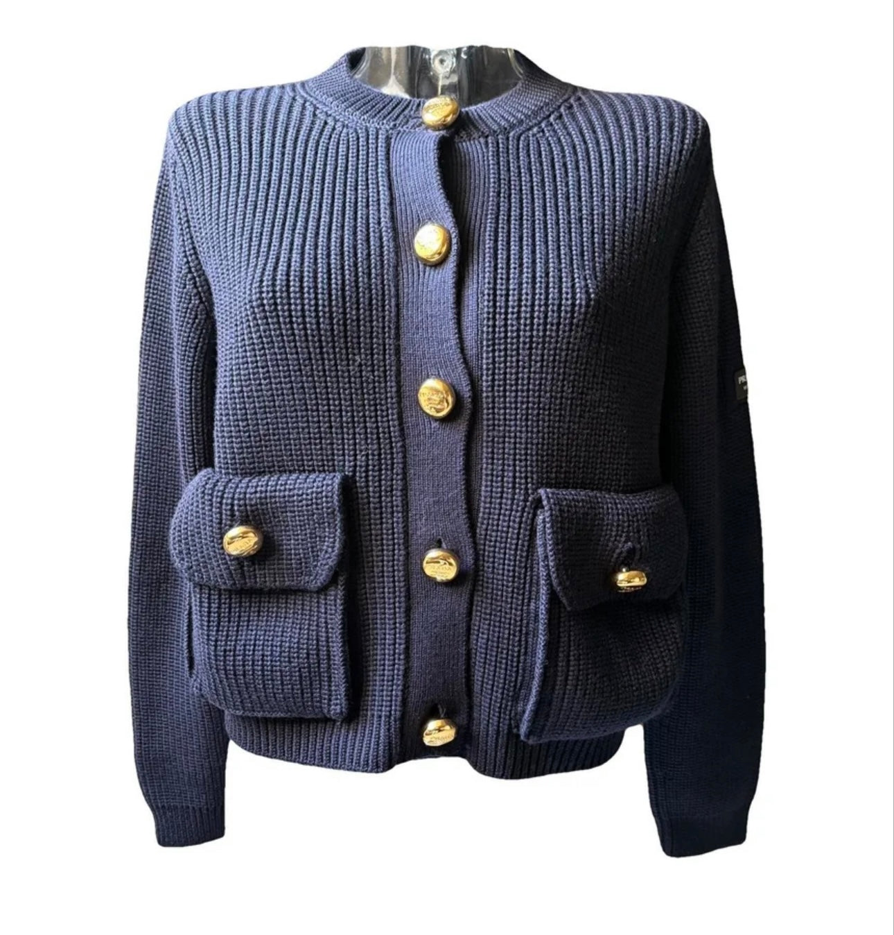 Prada giacca blu