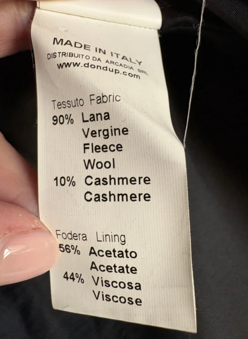 Dondup cappotto nero