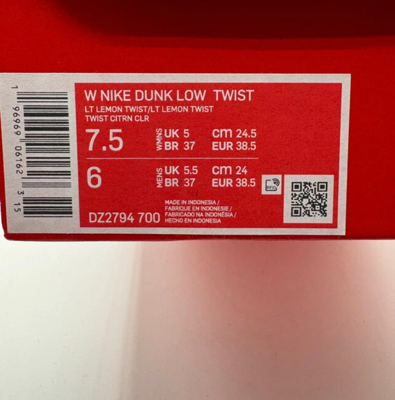 Nike dunk low twist