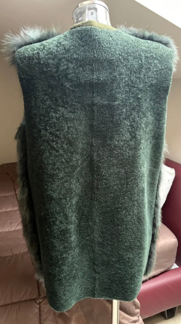 Couture du cuir gilet