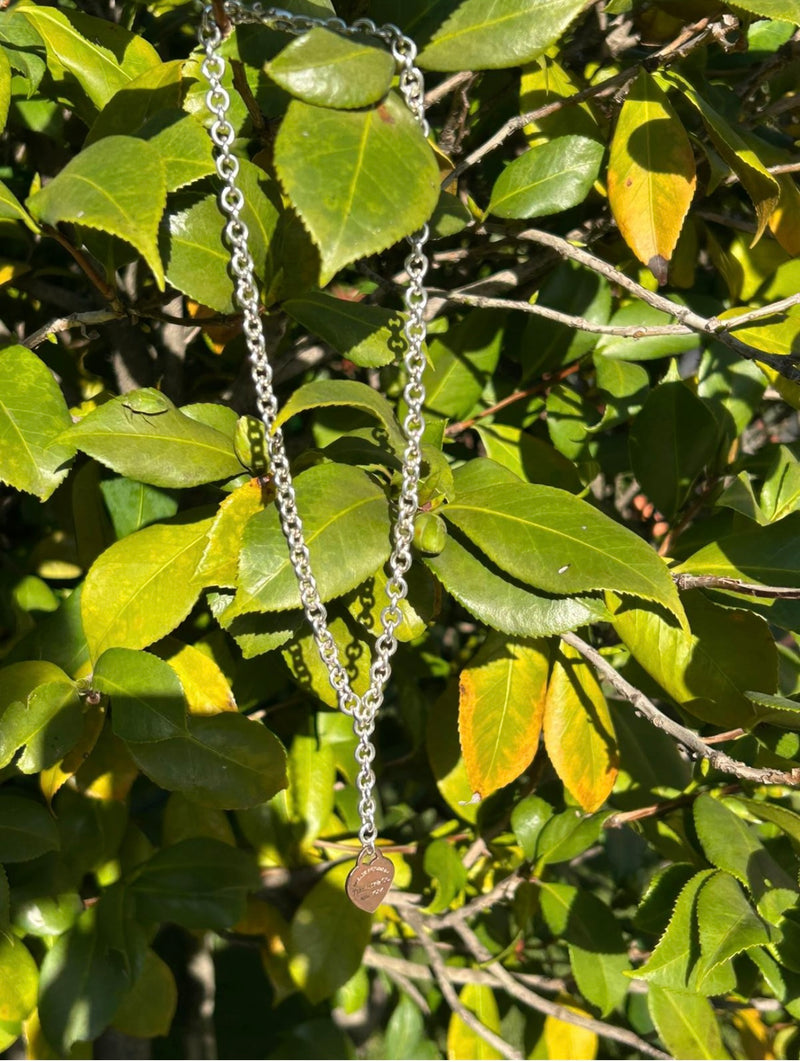 Tiffany collana argento