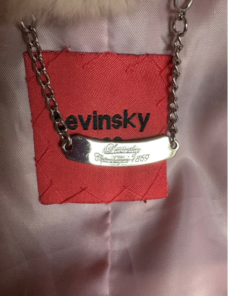 Pelliccia corta rosa