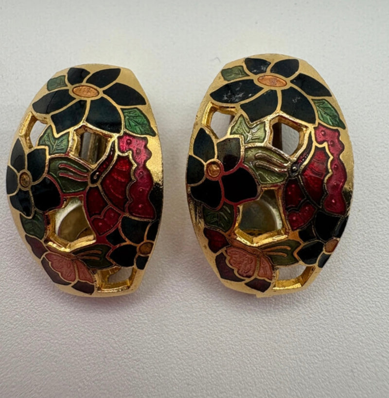 Orecchini vintage a clip