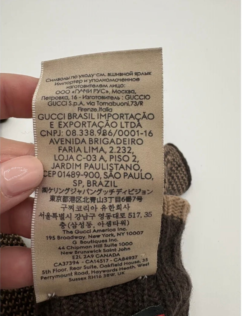 Gucci mezzo guanto