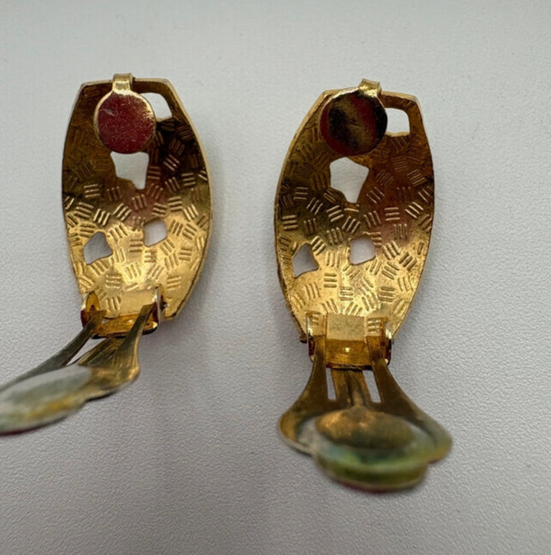 Orecchini vintage a clip