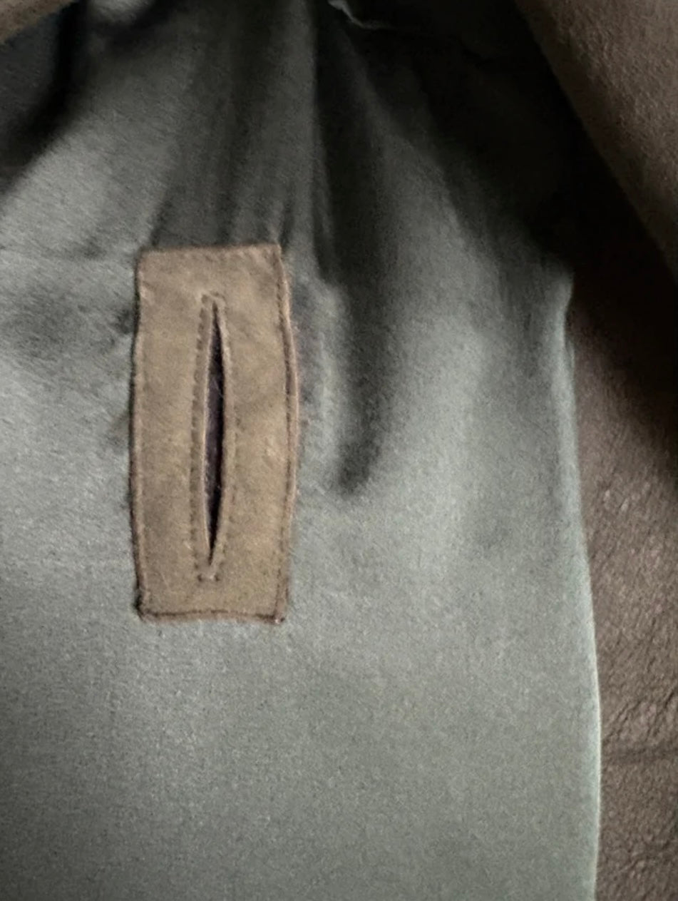 Couture du cuir gilet