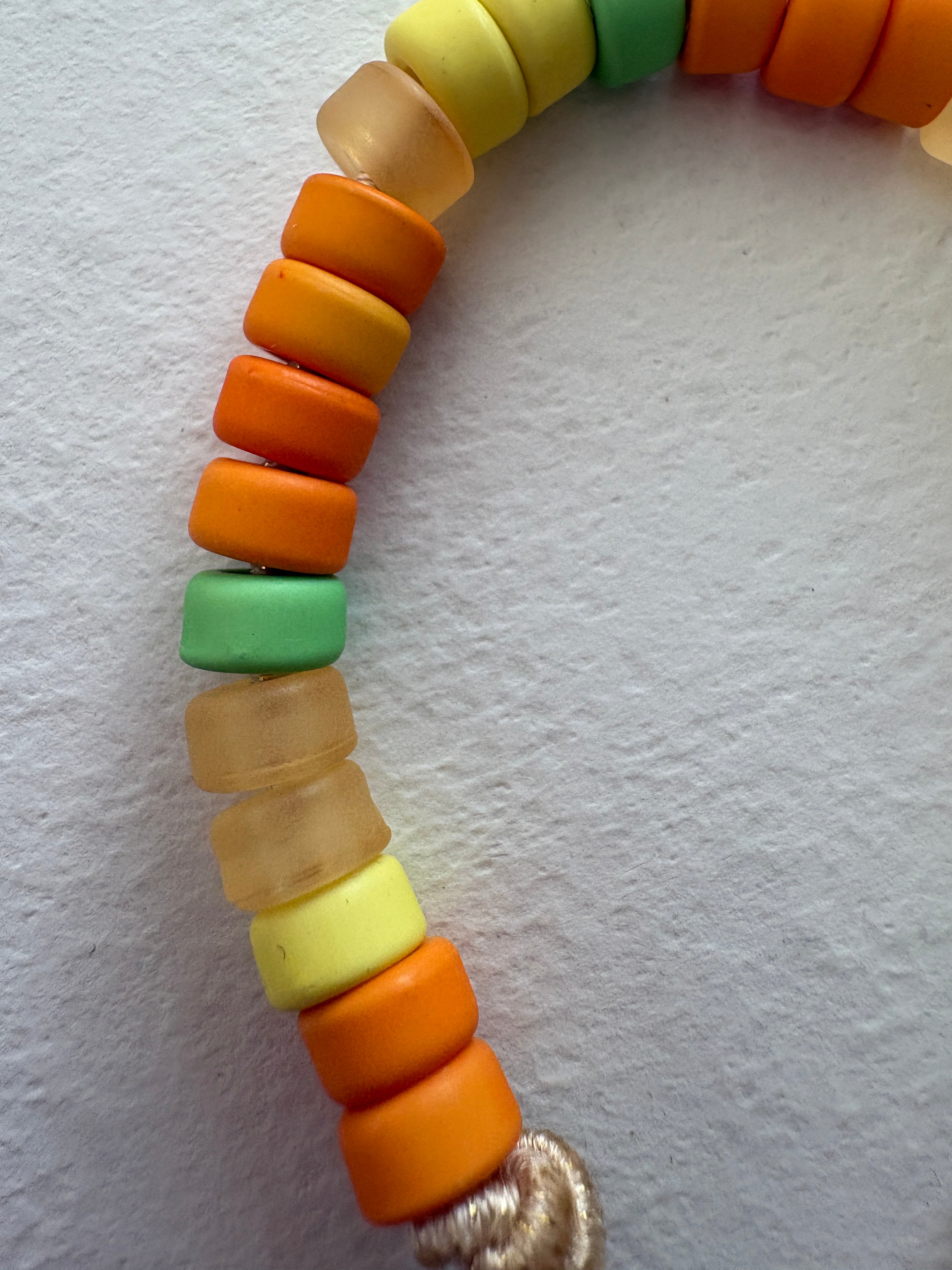 Bracciale beads colorati
