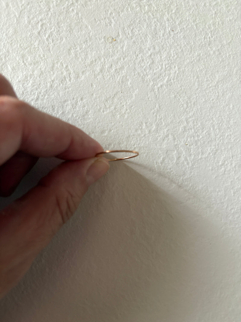 Anello oro rosa