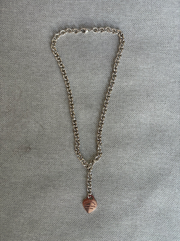 Tiffany collana argento