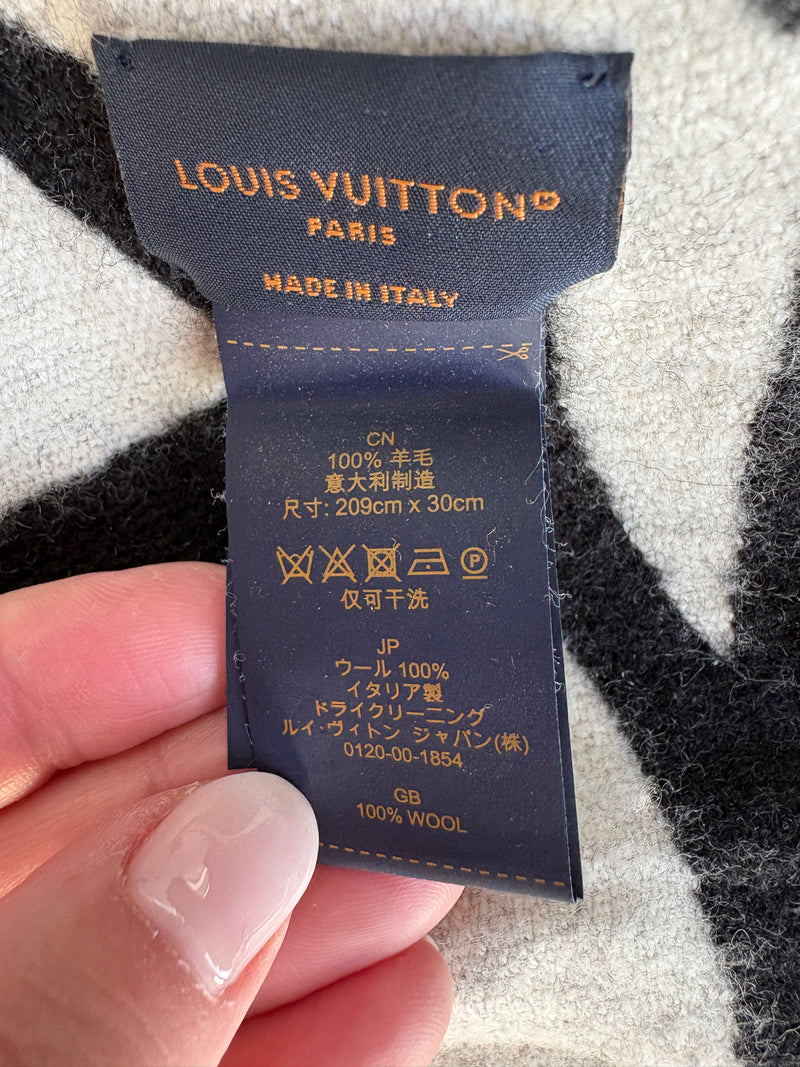 Sciarpa Louis Vuitton medallion