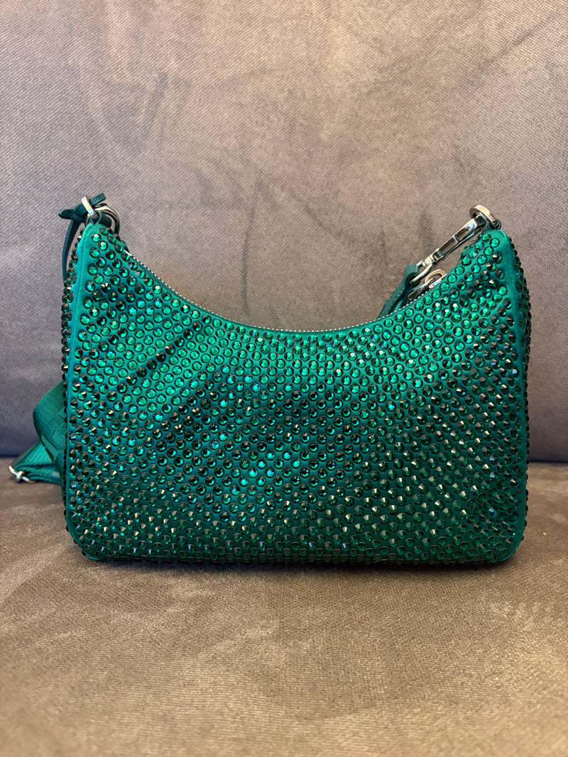 Prada re edition con cristalli