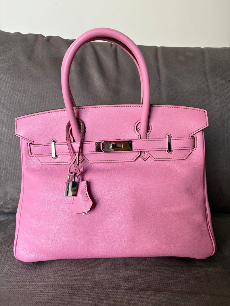 Hermès Birkin 30 rare color pink
