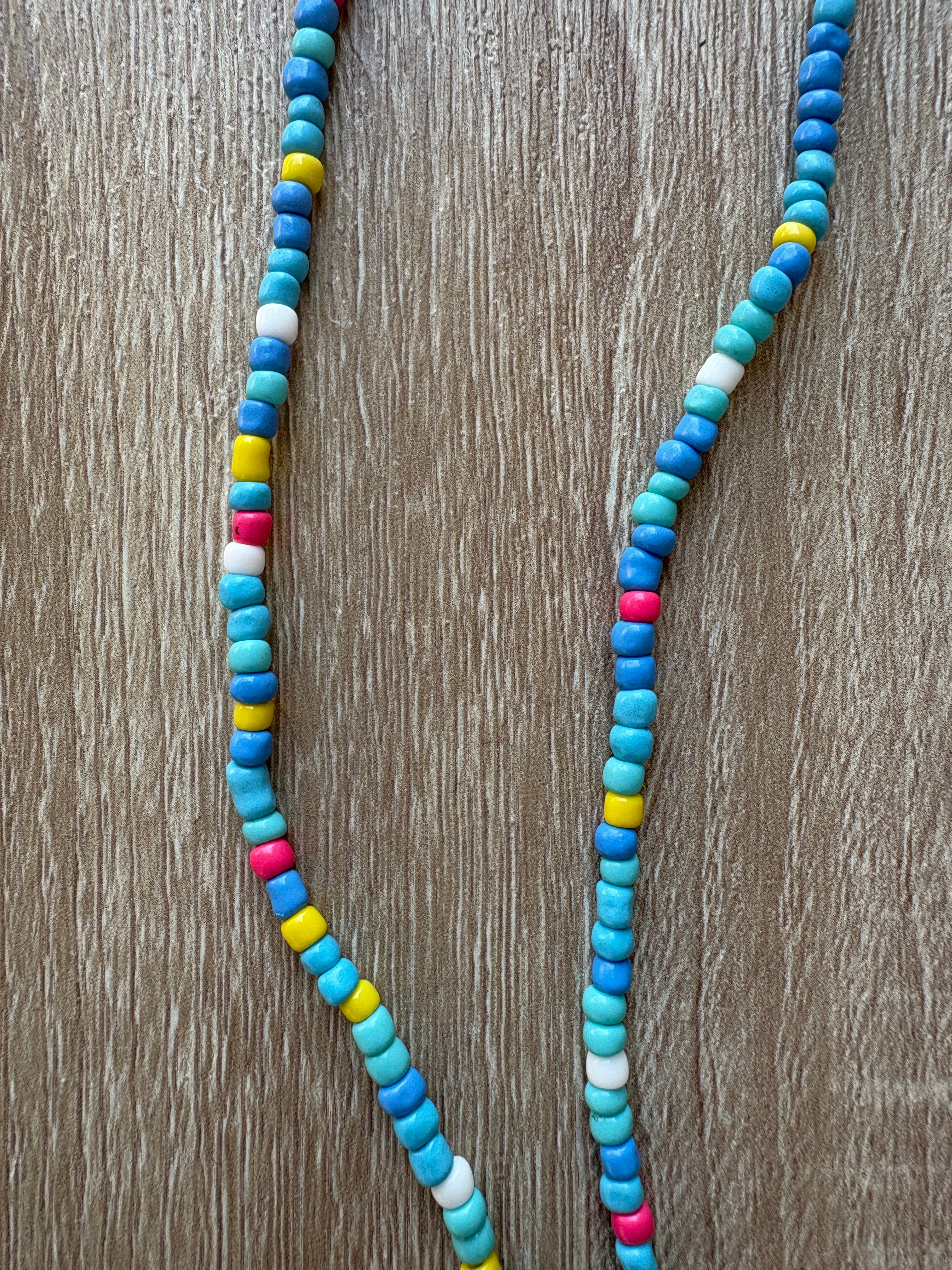 Collana perline extra lunga