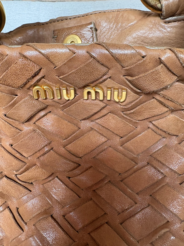 Miu Miu shopping intrecciata