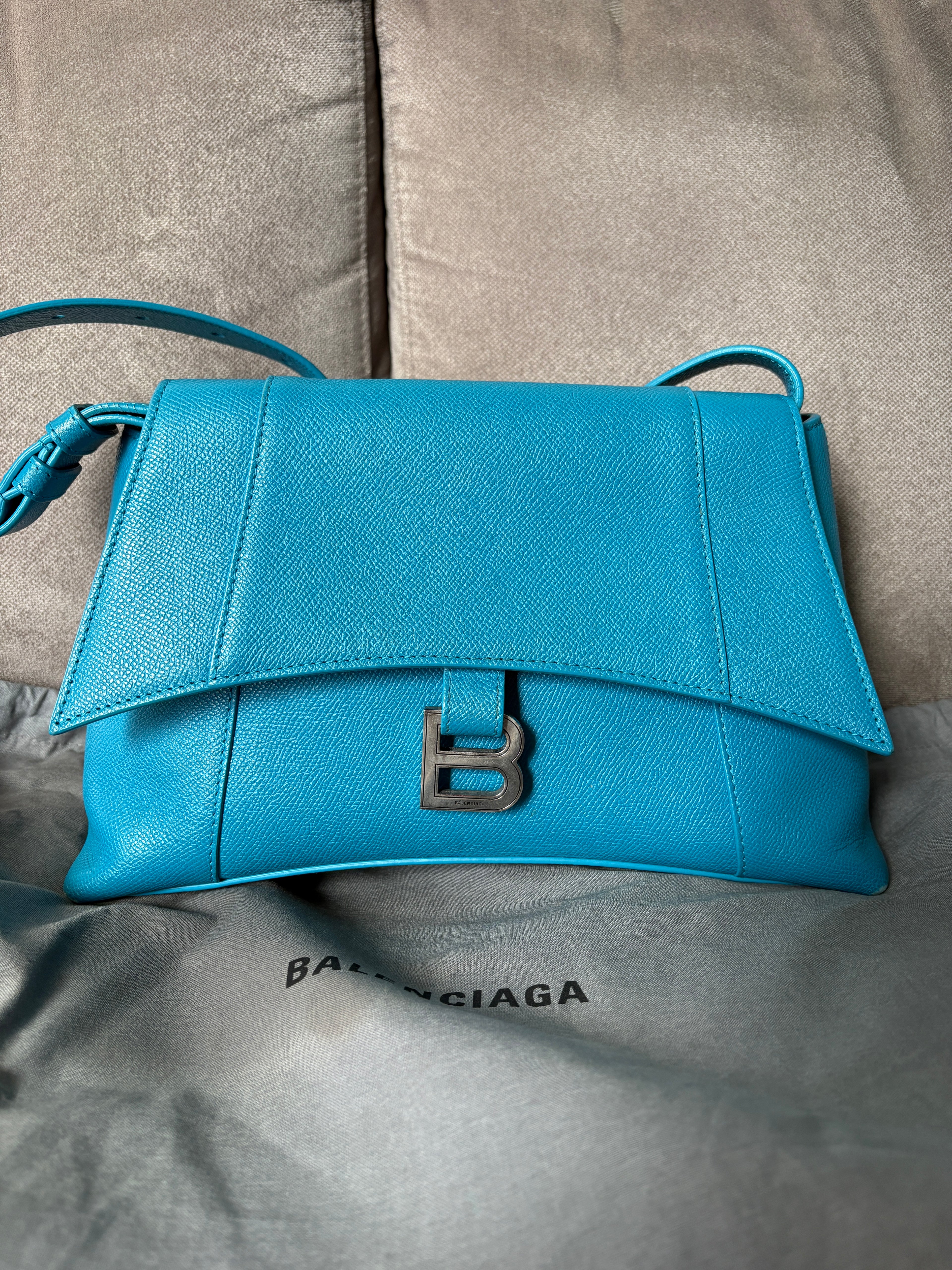 Balenciaga downtown turchese