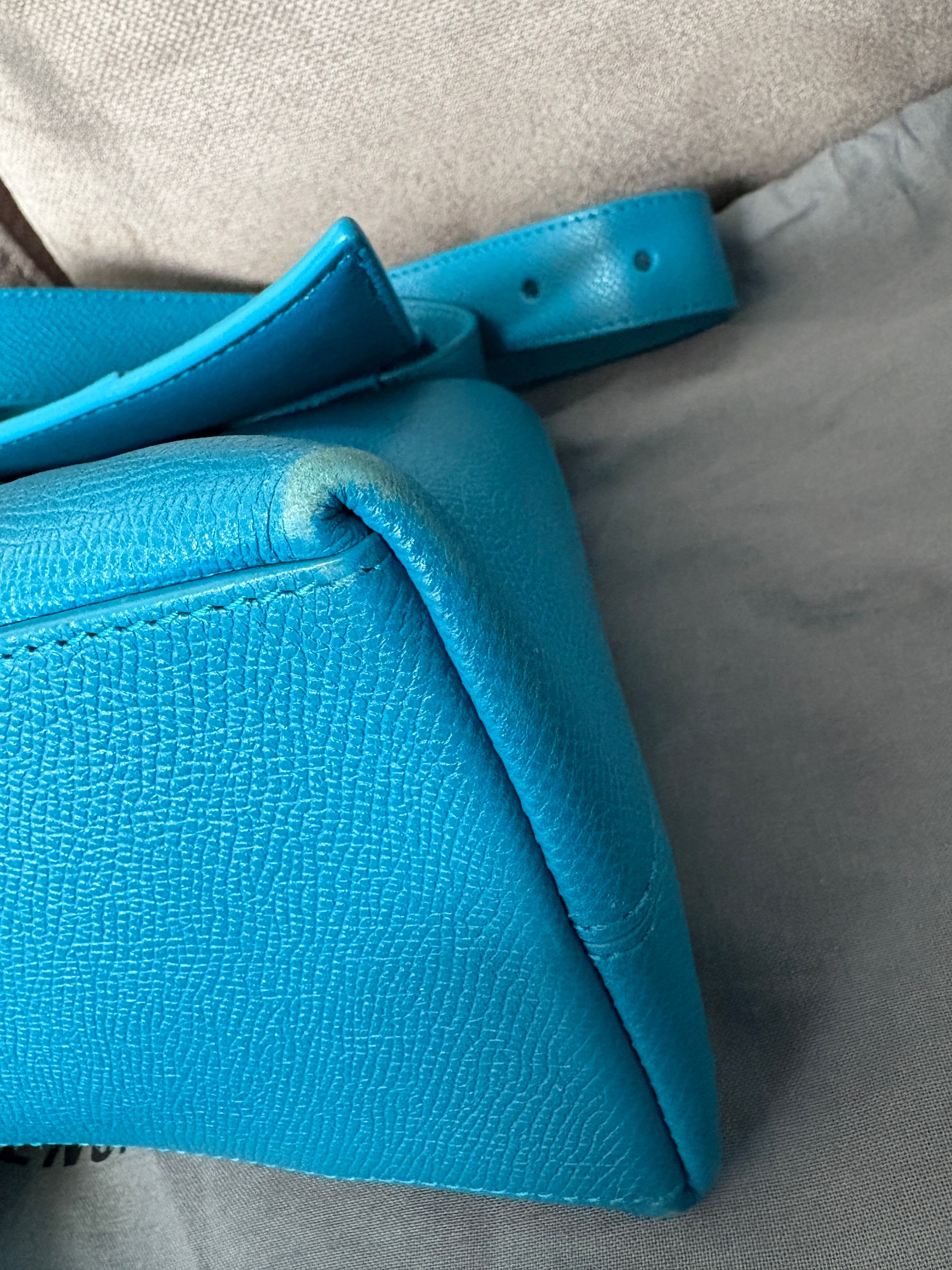 Balenciaga downtown turchese