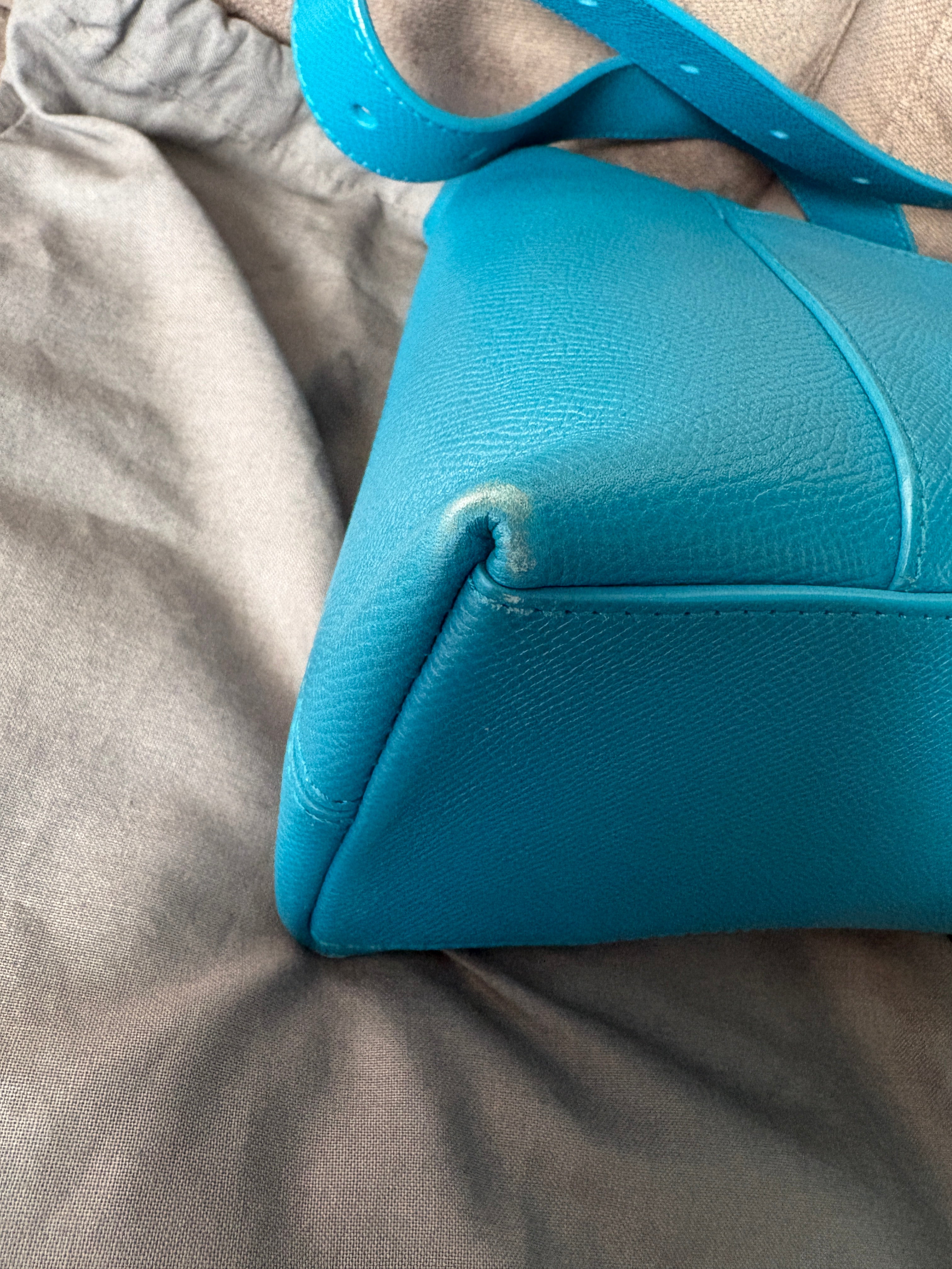 Balenciaga downtown turchese