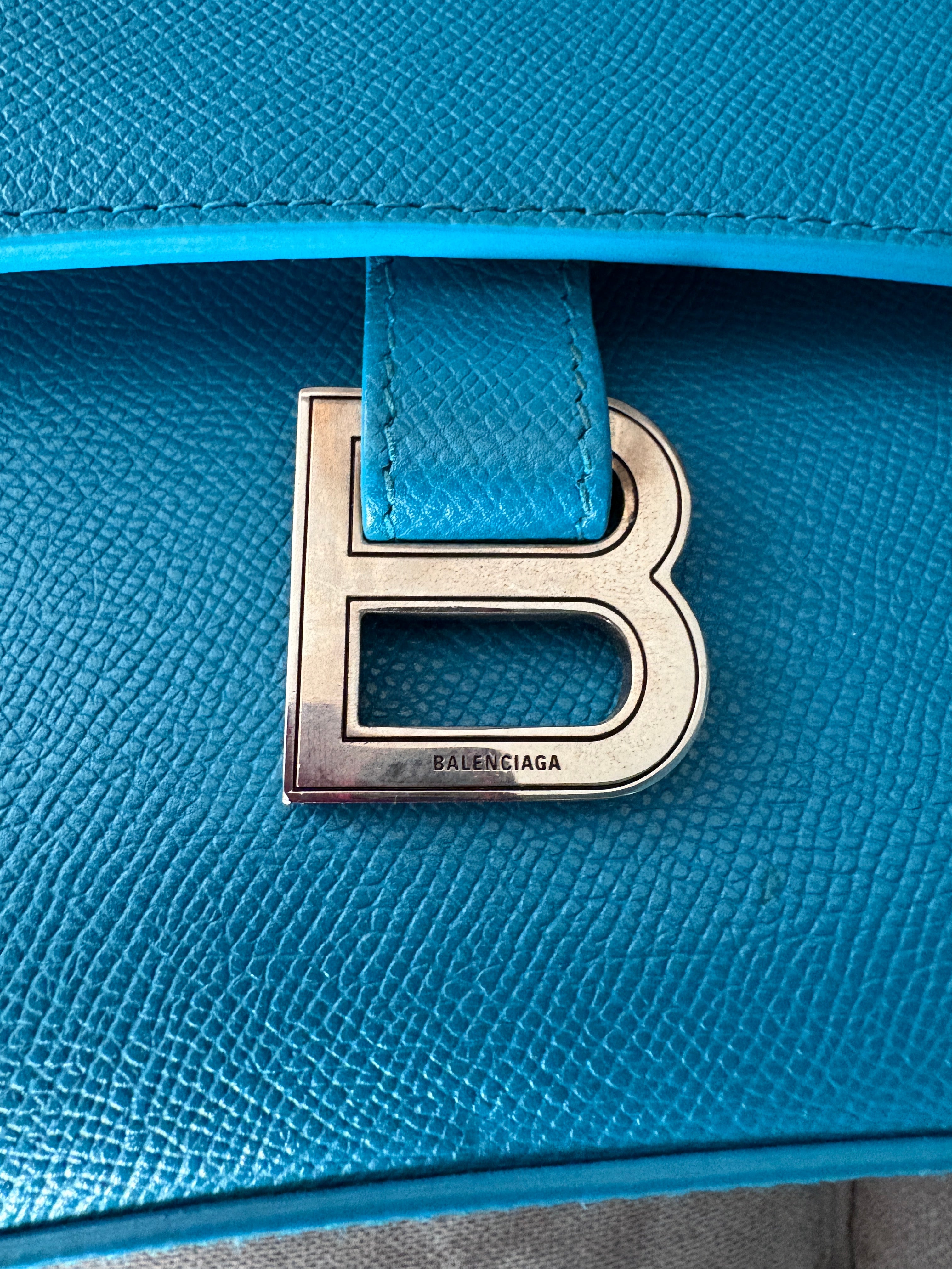 Balenciaga downtown turchese