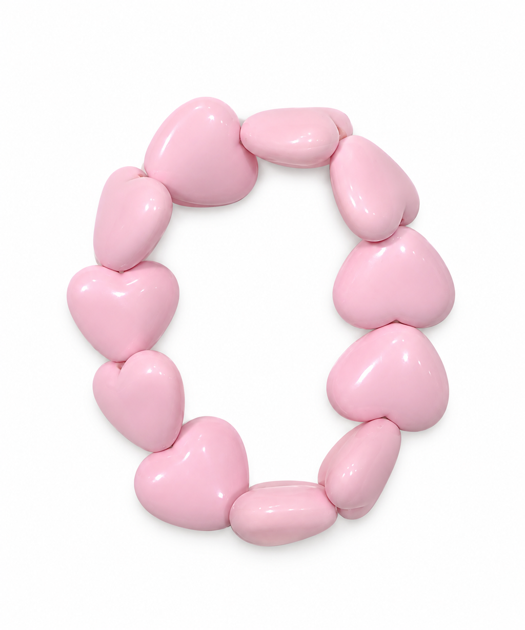 Bracciale cuori maxi