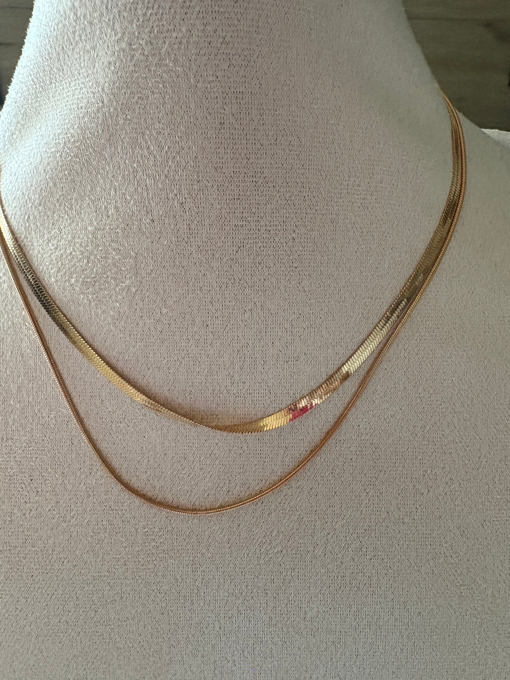 Collana doppia bigiotteria