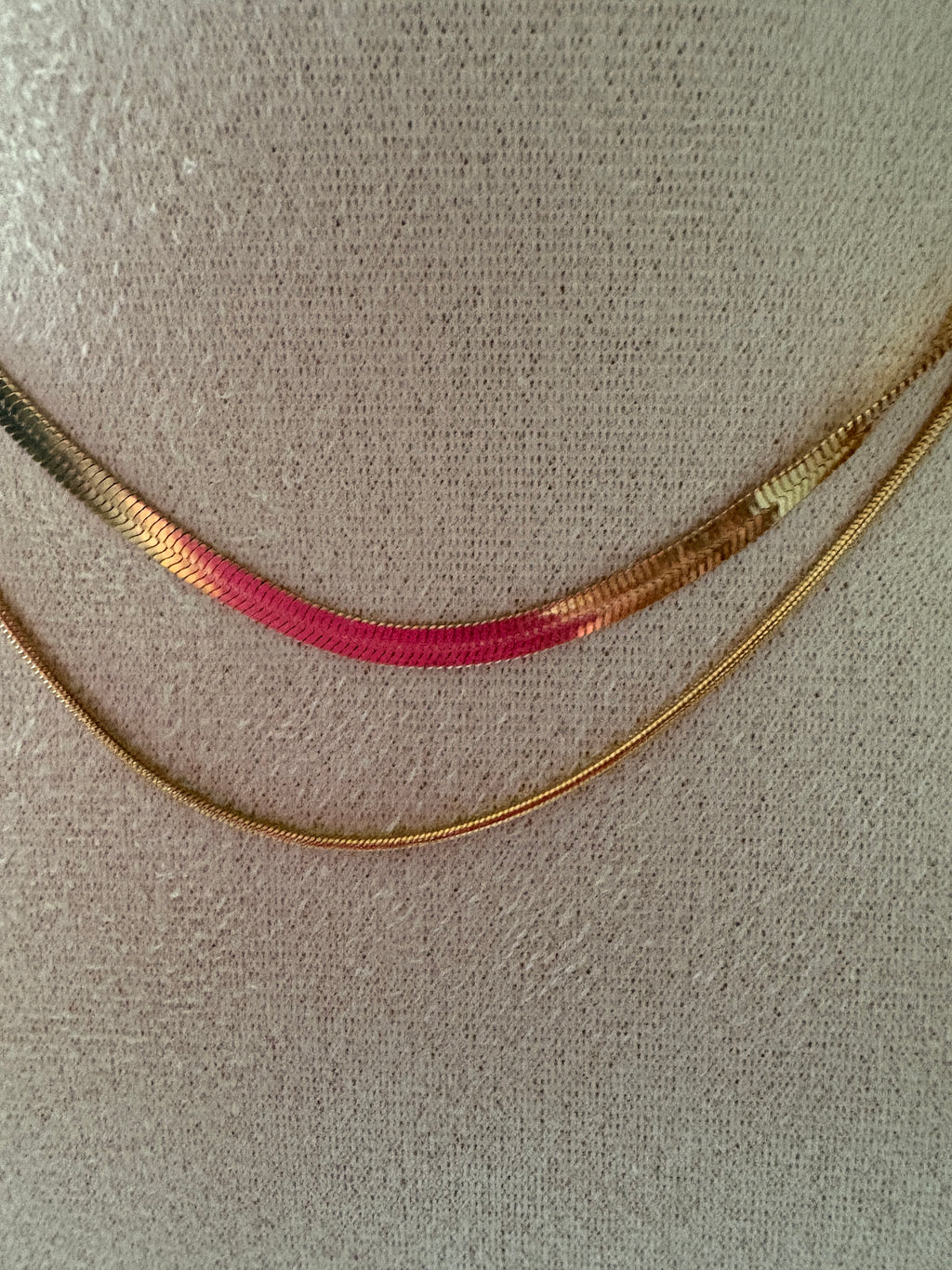 Collana doppia bigiotteria