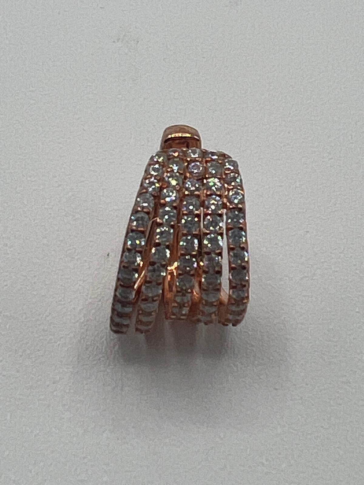 Ear cuff in argento
