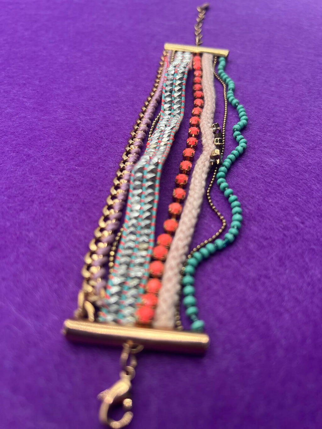 Bracciale multicolore