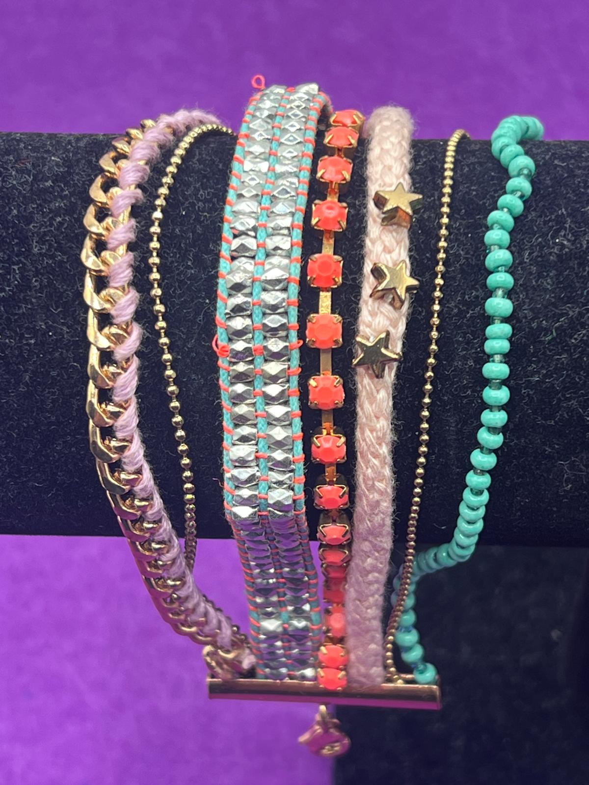 Bracciale multicolore