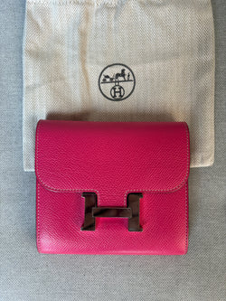 Hermès portafoglio constance