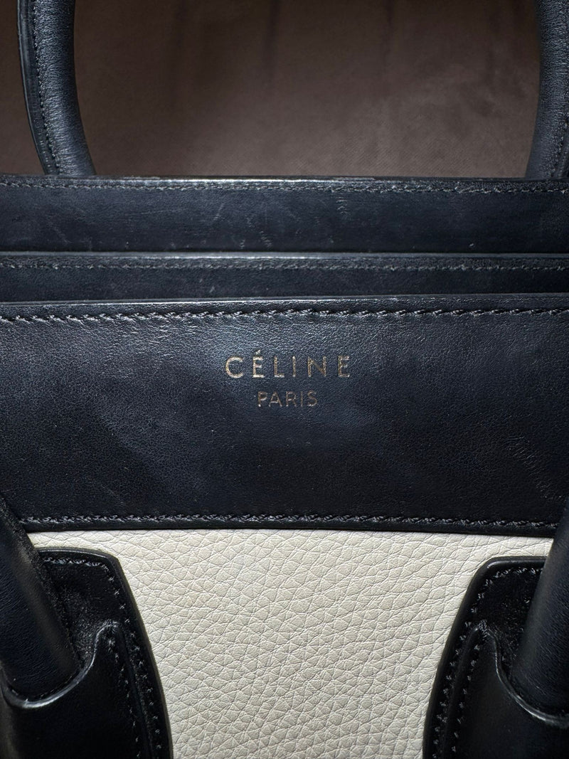 Celine luggage tricolor