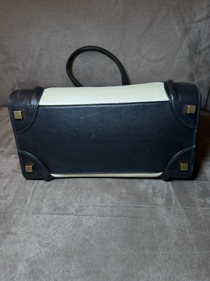 Celine luggage tricolor