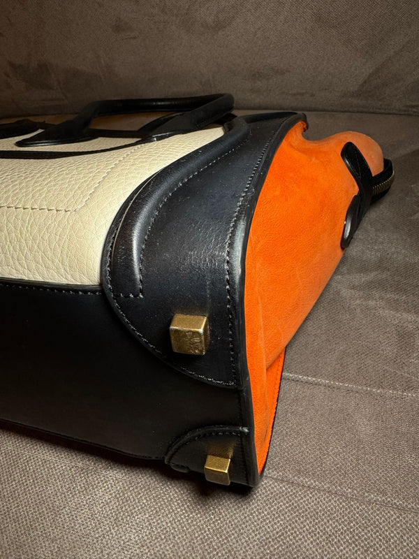 Celine luggage tricolor