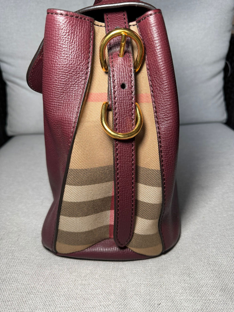 Burberry borsa burgundy