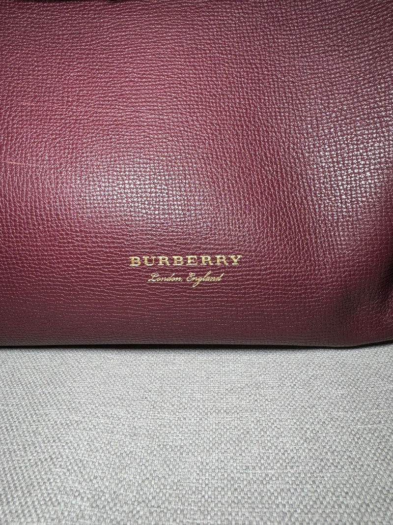 Burberry borsa burgundy